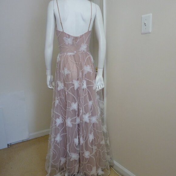 Josephine Sleeveless V-Neck 3D Maxi Dress - Picture 10 of 11